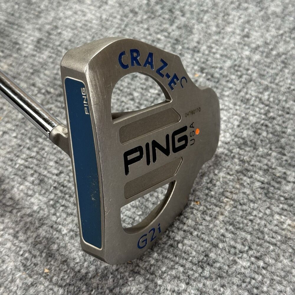 Ping Craz-e G2i Putter Orange Dot Mallet Putter End Shaft Super Stroke